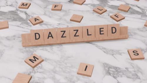 Videohive - DAZZLED word on scrabble - 41822806 - 41822806