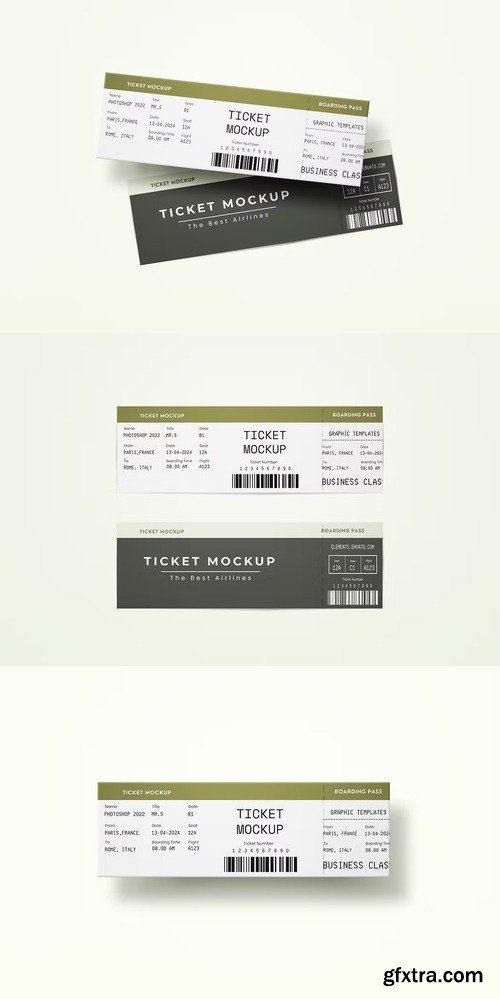 Ticket Mockup