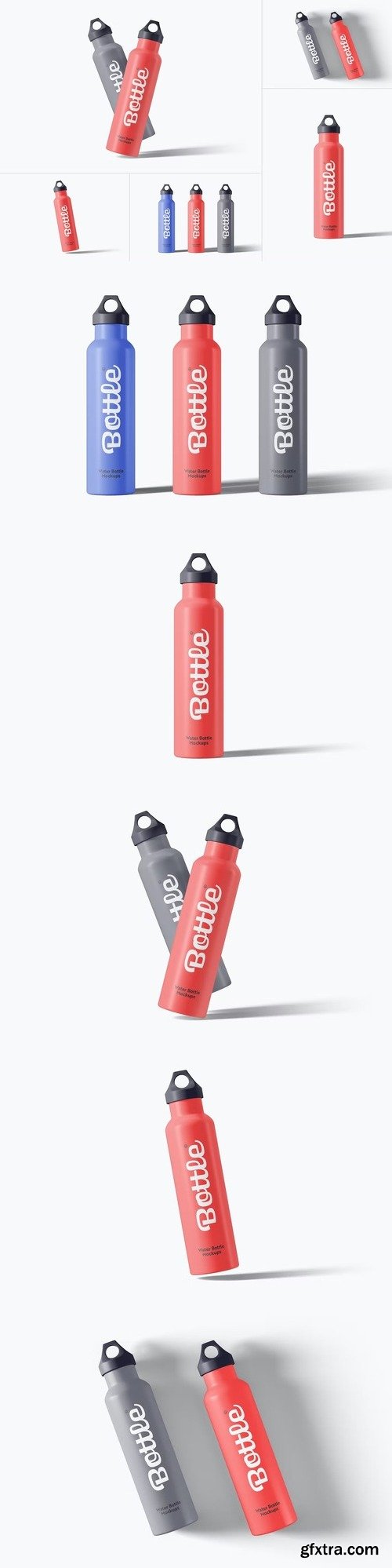 Water Bottle Mockups