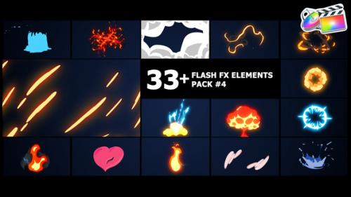 Videohive - Flash FX Elements Pack 04 | FCPX - 41918111 - 41918111