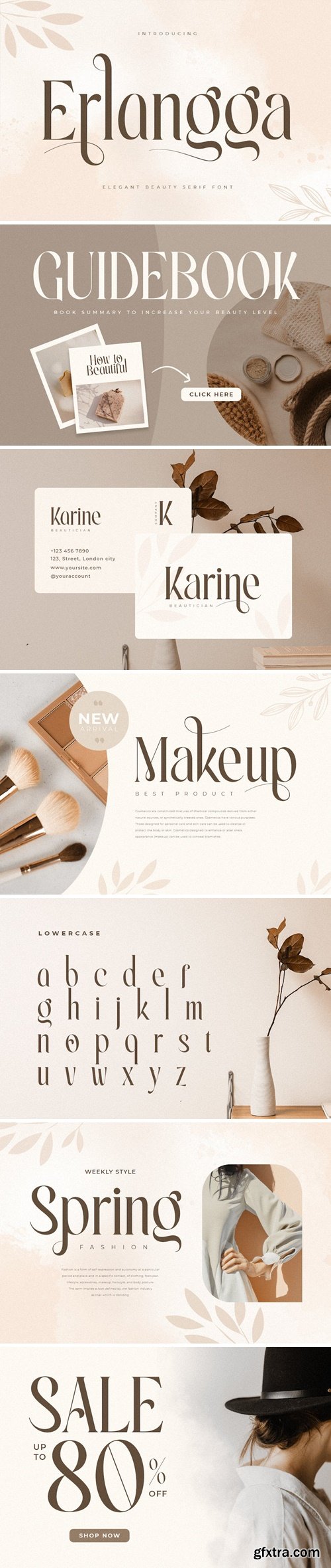 Erlangga - Elegant Beauty Serif Font