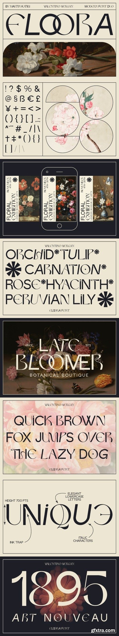 Floora Font Floora Font