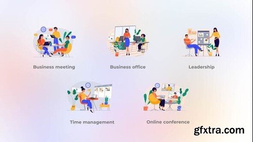 Videohive Business office - Yellow concept 41975753