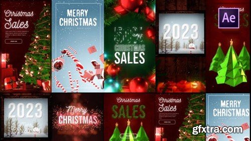 Videohive Christmas Posts and Stories 41959818