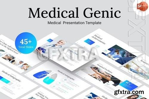 Medical Genic PowerPoint Template NFVNM7S