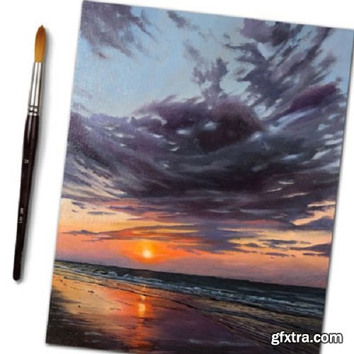 The Virtual Instructor - Sunrise with Oils