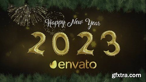 Videohive Balloon New Year Wishes 41928409