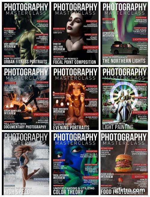 Photography Masterclass Magazine - 2022 Full Year Issues Collection