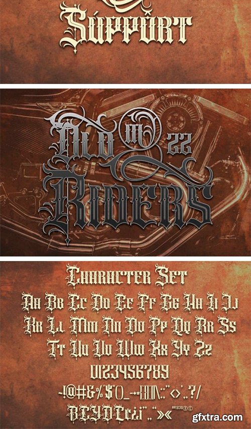 Bruised Font Bruised Font