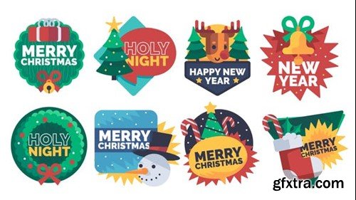 Videohive Christmas Titles Pack 10 in 1 41964774