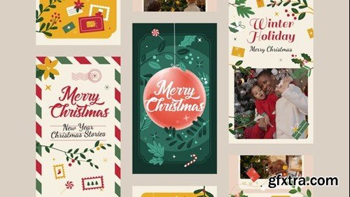 Videohive Christmas Instagram Stories 41936362