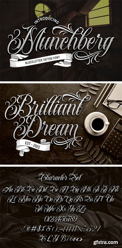 Munchberg Font Munchberg Font