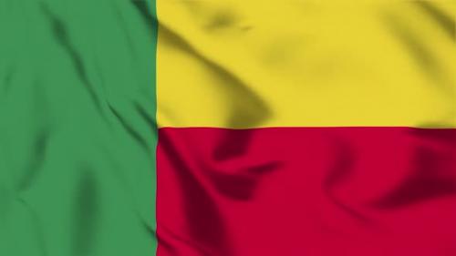 Videohive - Benin Flag - 41983442 - 41983442
