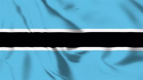 Videohive - Botswana Flag - 41983446 - 41983446