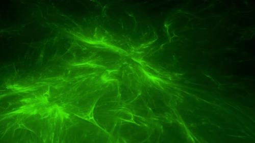 Videohive - Green galaxy dust - 41984778 - 41984778