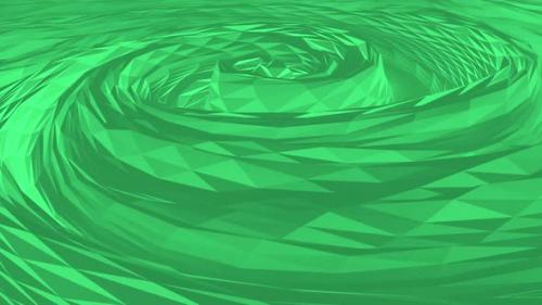 Videohive - Green spiral animation - 41984780 - 41984780