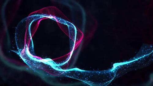 Videohive - Particle Waves - 41986652 - 41986652