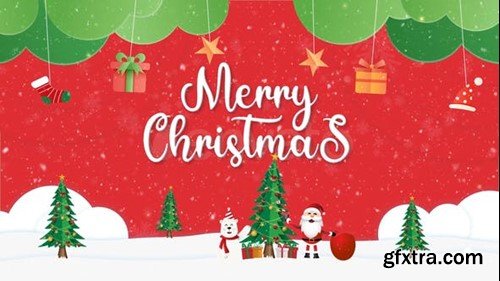 Videohive Merry Christmas Intro 41984952