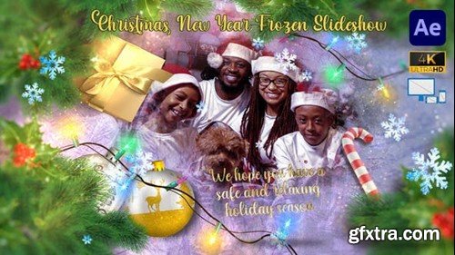 Videohive Christmas New Year Frozen Slideshow 42009608