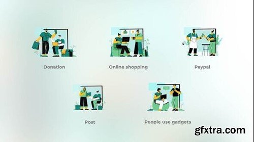 Videohive Online shopping - Big People Concepts 42005545