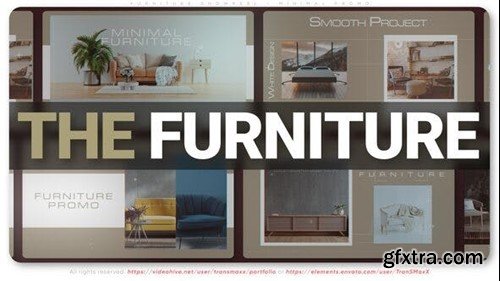 Videohive Furniture Showreel - Minimal Promo 41998643