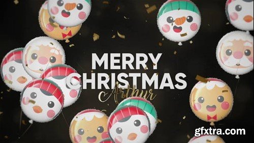 Videohive Golden Christmas Wishes 41982156