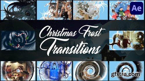 Videohive Christmas Frost Transitions for After Effects 41999594
