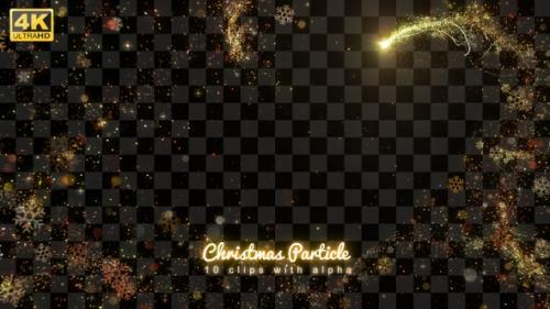 Videohive - Christmas Particles - 41957192 - 41957192