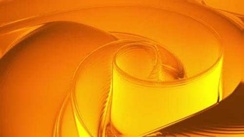 Videohive - 3d gold animation background - 41984774 - 41984774