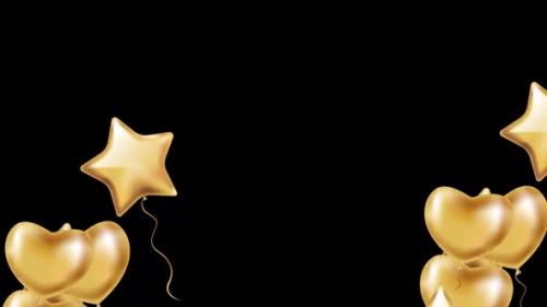 Videohive - Stars And Hearts 1080p Transparent - 41987594 - 41987594