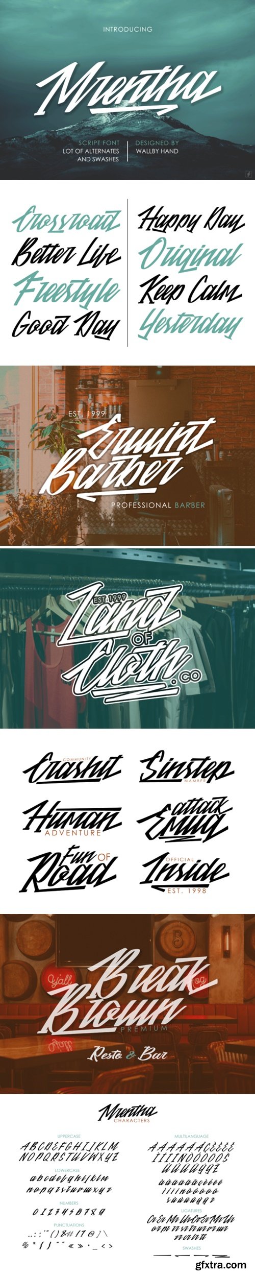 Mrentha Font