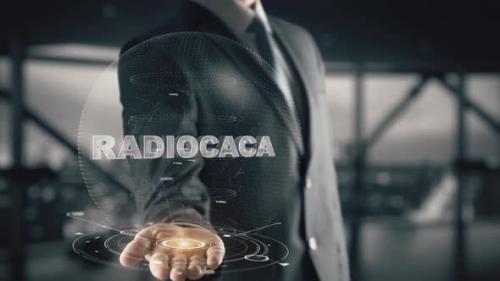 Videohive - RadioCaca with Business Transformation Hologram Concept - 42001242 - 42001242