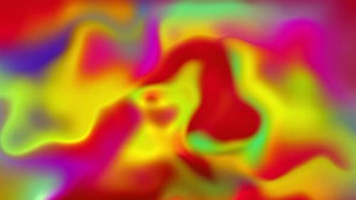Videohive - Colorful gradient 4k liquid animation - 42006515 - 42006515