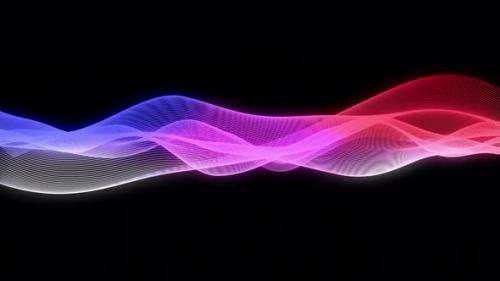 Videohive - Gradient particle line animation - 42006526 - 42006526