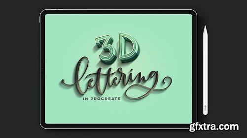 Intro to 3D Lettering in Procreate