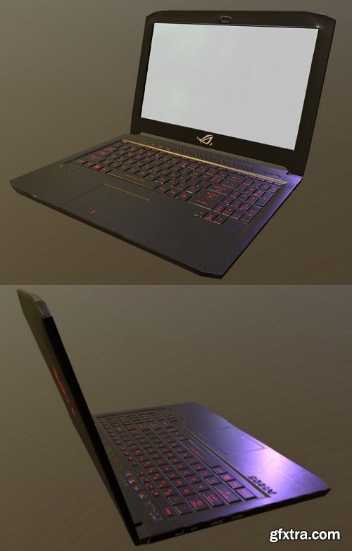 Gaming Laptop 3D Model