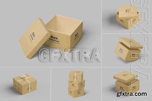 Gift Box Mock-Up AQYM98D
