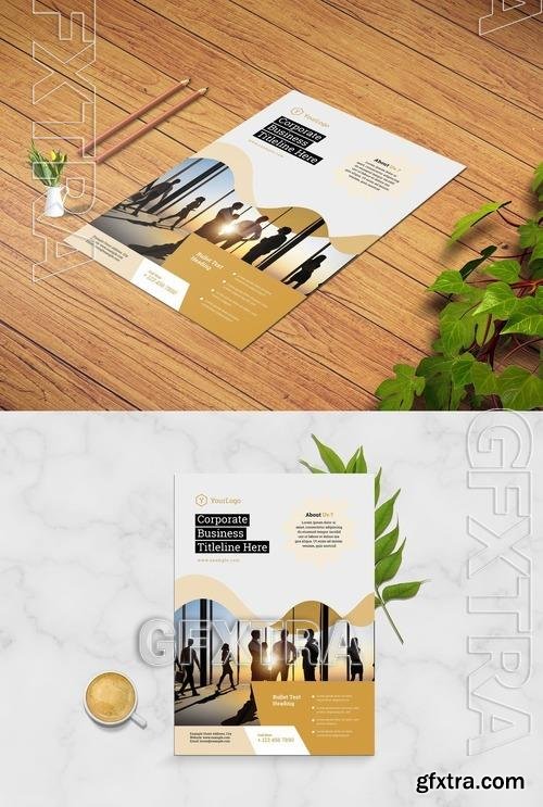 Corporate Flyer Layout 527668995