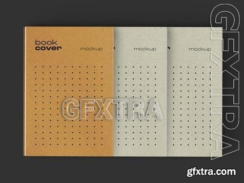 Book Catalog Magazine Cover Mockup with Editable Background and Overlay Shadow 527670401
