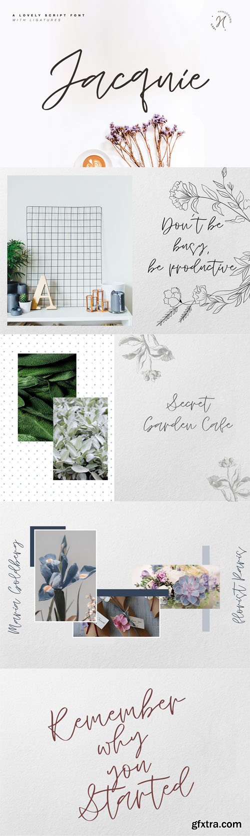 Jacquie - Lovely Script Font