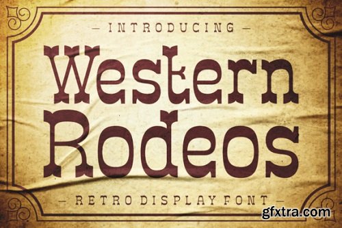 Western Rodeos Font