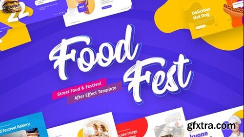 Videohive FoodFest Creative Video Display After Effect Template 41954445