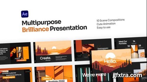 Videohive Brilliance Multipurpose Video Display After Effect Template 39621730