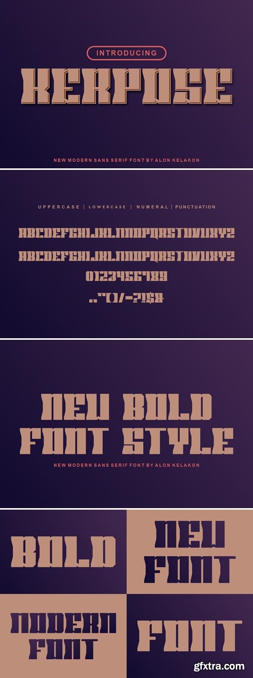 Kerpose Font