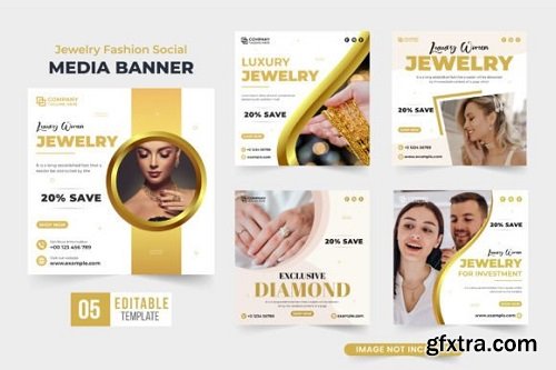 Ornament Business Web Banner Vector