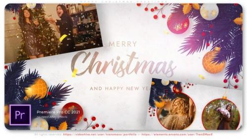 Videohive - Merry Christmas Greetings - 42046322 - 42046322