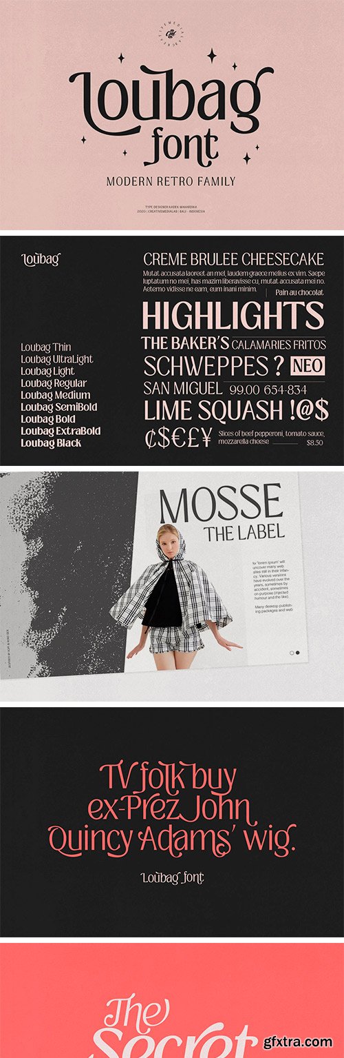 Loubag - Modern Retro Family Loubag - Modern Retro Family