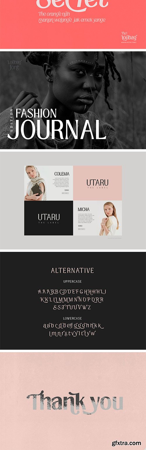 Loubag - Modern Retro Family Loubag - Modern Retro Family