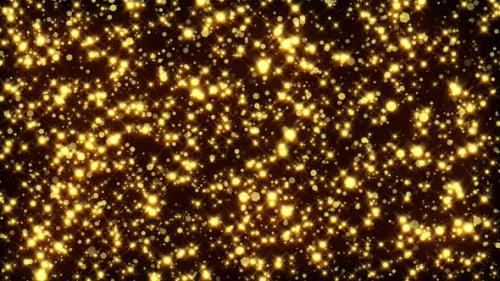 Videohive - 4k Glow Glitter Stars - 42008872 - 42008872