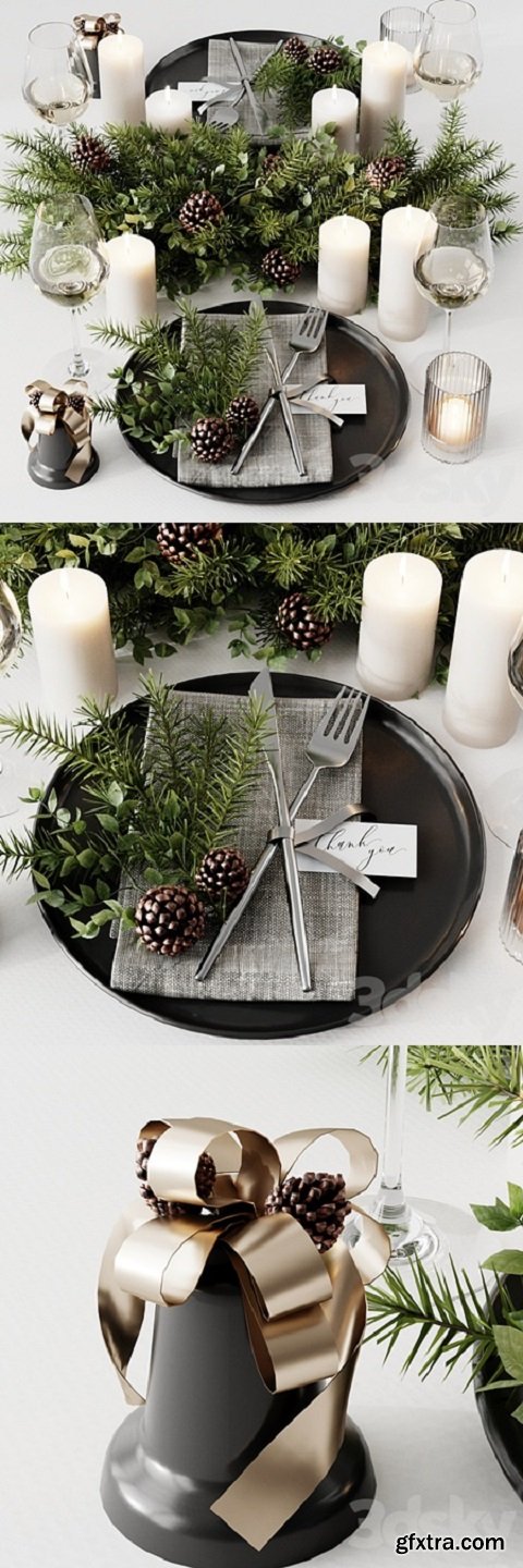 Christmas servirovka